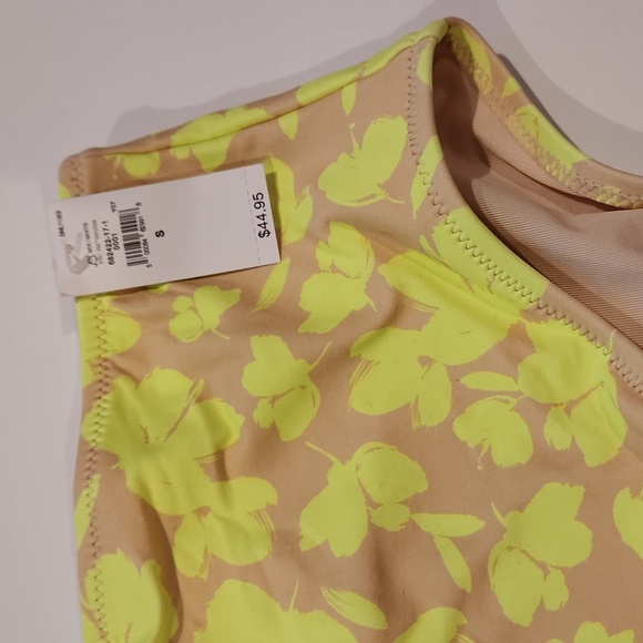 Gap Recycled Scoopneck Bikini Top & High Rise Bikini Bottom Small MSRP $90 SU020 - Picture 9 of 11